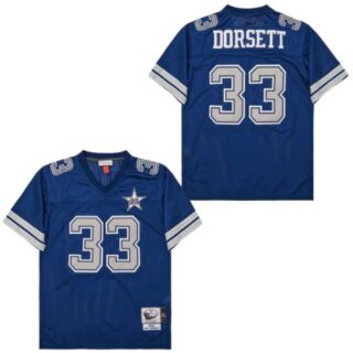Mitchell&Ness cowboys #33 Throwback Stitched NFL Jersey