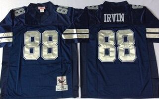Mitchell&Ness cowboys #88 Michael Irvin Throwback Stitched NFL Jersey