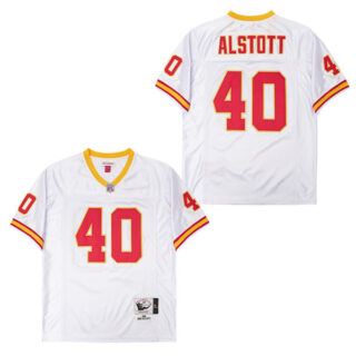 Mitchell And Ness Buccaneers #40 Throwback Stitched NFL Jerseys