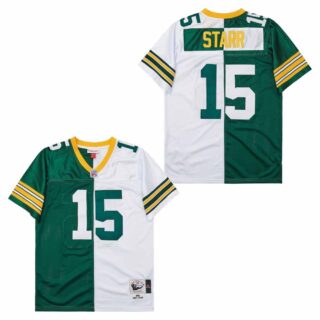 Mitchell And Ness Packers #15 Throwback Stitched NFL Jersey