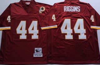 Mitchell And Ness Redskins #44 John Riggins Red Throwback Stitched NFL Jersey