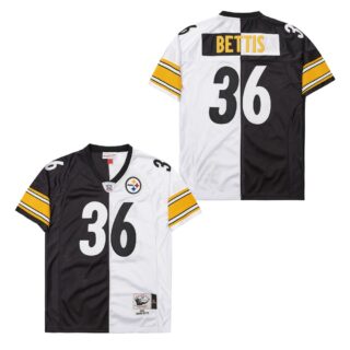 Mitchell And Ness Steelers #36 Throwback Stitched NFL Jerseys