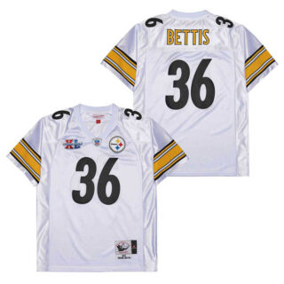 Mitchell And Ness Steelers #36 Throwback Stitched NFL Jerseys