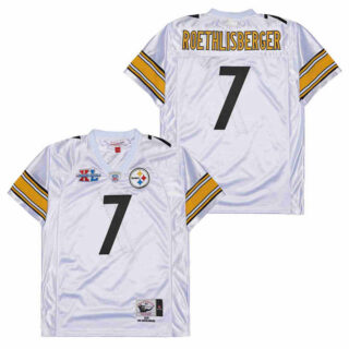 Mitchell And Ness Steelers #7 Throwback Stitched NFL Jerseys