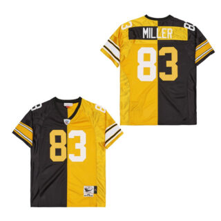 Mitchell And Ness Steelers #83 Throwback Stitched NFL Jerseys