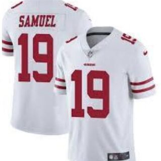 Nike 49ers 19 Deebo Samuel White Vapor Untouchable Limited Jesey
