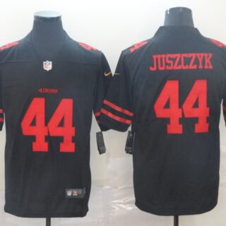 Nike 49ers 44 Kyle Juszczyk Black Vapor Untouchable Limited Jersey