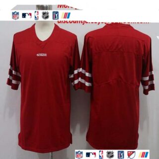 Nike 49ers Blank Red Vapor Untouchable Limited Jersey