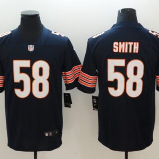 Nike Bears 58 Roquan Smith Navy Vapor Untouchable Limited Jersey