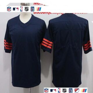 Nike Bears Blank Navy Vapor Untouchable Limited Jersey