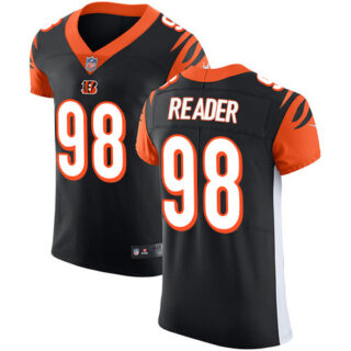 Nike Bengals #98 D.J. Reader Black Team Color Men's Stitched NFL Vapor Untouchable Elite Jersey