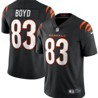Nike Bengals 83 Tyler Boyd Black Vapor Limited Jersey