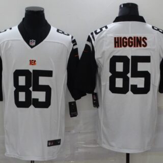 Nike Bengals 85 Tee Higgins White Color Rush Limited Jersey