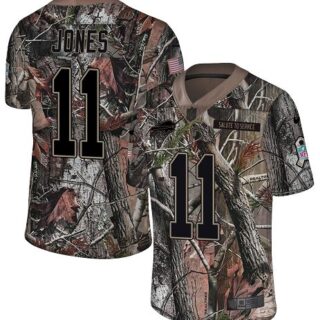 Nike Bills #11 Zay Jones Camo Men's Stitched NFL Limited Rush Realtree Jersey