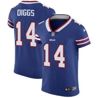 Nike Bills #14 Stefon Diggs Royal Blue Team Color Men's Stitched NFL Vapor Untouchable Elite Jersey