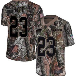 Nike Bills #23 Micah Hyde Camo Men's Stitched NFL Limited Rush Realtree Jersey