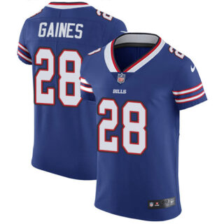 Nike Bills #28 E.J. Gaines Royal Blue Team Color Men's Stitched NFL Vapor Untouchable Elite Jersey