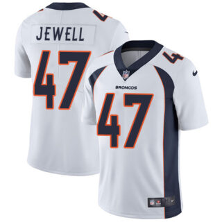 Nike Broncos #47 Josey Jewell White Men's Stitched NFL Vapor Untouchable Limited Jersey