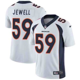 Nike Broncos 59 Josey Jewell White Vapor Untouchable Limited Jersey