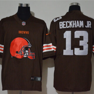 Nike Browns 13 Odell Beckham Jr. Brown Vapor Untouchable Limited Jersey