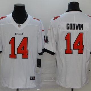 Nike Buccaneers 14 Chris Godwin White New 2020 Vapor Untouchable Limited Jersey