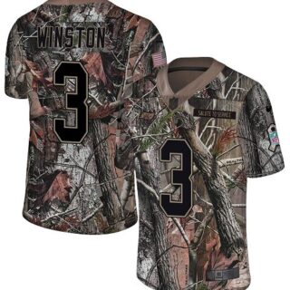 Nike Buccaneers #3 Jameis Winston Camo Men's Stitched NFL Limited Rush Realtree Jersey