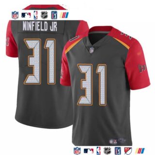 Nike Buccaneers #31 Antoine Winfield Jr. Gray Men's Stitched NFL Limited Inverted Legend Jersey