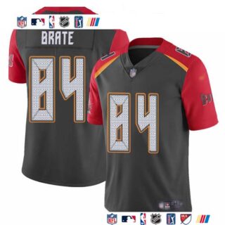 Nike Buccaneers #84 Cameron Brate Gray Men's Stitched NFL Limited Inverted Legend Jersey