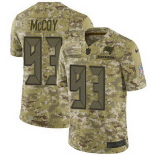 Nike Buccaneers #93 Gerald McCoy Camo Youth Stitched NFL Limited 2018 Salute to Service Jersey