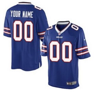 Nike Buffalo Bills Customized Light Blue Limited Jersey