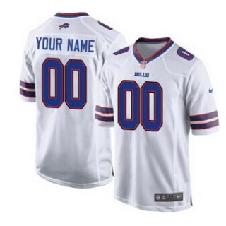 Nike Buffalo Bills Customized 2013 White Game Jersey