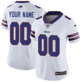 Nike Buffalo Bills Elite White Road Women's Jersey NFL Vapor Untouchable Customized jerseys