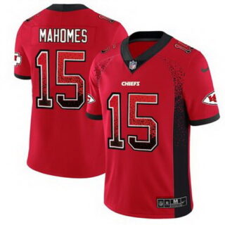 Nike Chiefs 15 Patrick Mahomes Red Drift Fashion Limited Jersey