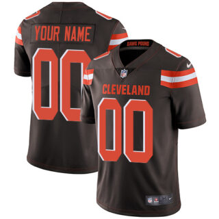 Nike Cleveland Browns Elite Brown Home Youth Jersey NFL Vapor Untouchable Customized jerseys