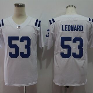 Nike Colts 53 Darius Leonard White Vapor Untouchable Limited Jersey