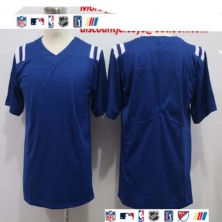 Nike Colts Blank Blue Vapor Untouchable Limited Jersey