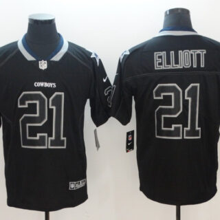 Nike Cowboys 21 Ezekiel Elliott Black Shadow Legend Limited Jersey