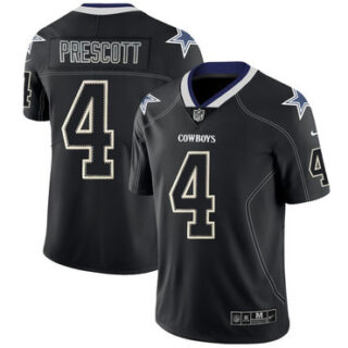 Nike Cowboys 4 Dak Prescott Black Shadow Legend Limited Jersey
