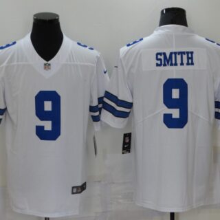 Nike Cowboys 9 Jaylon Smith White Vapor Untouchable Limited Jersey