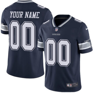 Nike Dallas Cowboys Limited Navy Blue Home Men's Jersey NFL Vapor Untouchable Customized jerseys