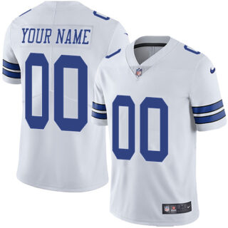 Nike Dallas Cowboys Limited White Road Youth Jersey NFL Vapor Untouchable Customized jerseys