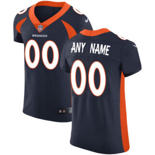 Nike Denver Broncos Elite Navy Blue Alternate Men's Jersey NFL Customized jerseys