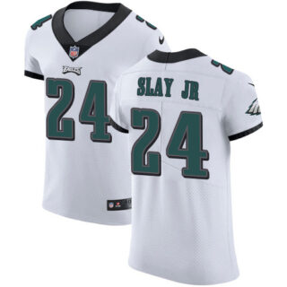 Nike Eagles #24 Darius Slay Jr White Men's Stitched NFL New Elite Jersey