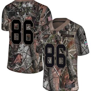 Nike Eagles #86 Zach Ertz Camo Men's Stitched NFL Limited Rush Realtree Jersey
