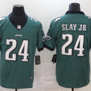 Nike Eagles 24 Darius Slay Jr Green Vapor Untouchable Limited Jersey