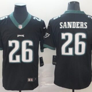 Nike Eagles 26 Miles Sanders Black Vapor Untouchable Limited Jersey
