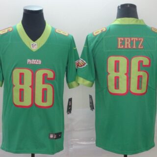 Nike Eagles 86 Zach Ertz Green City Edition Vapor Untouchable Limited Jersey