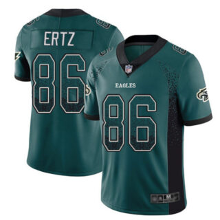 Nike Eagles 86 Zach Ertz Green Drift Fashion Limited Jersey
