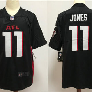 Nike Falcons 11 Julio Jones Black New Vapor Untouchable Limited Jersey