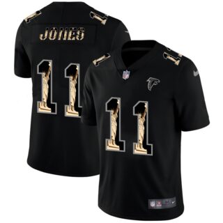 Nike Falcons 11 Julio Jones Black Statue Of Liberty Limited Jersey